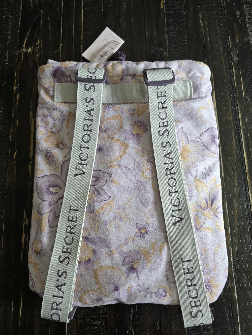 NEW Victoria's Secret Pink Paisley Towel and Bag Set